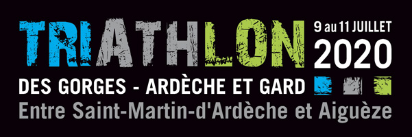 Logo Zawodów Triathlon des Gorges - Ardèche et Gard 2020